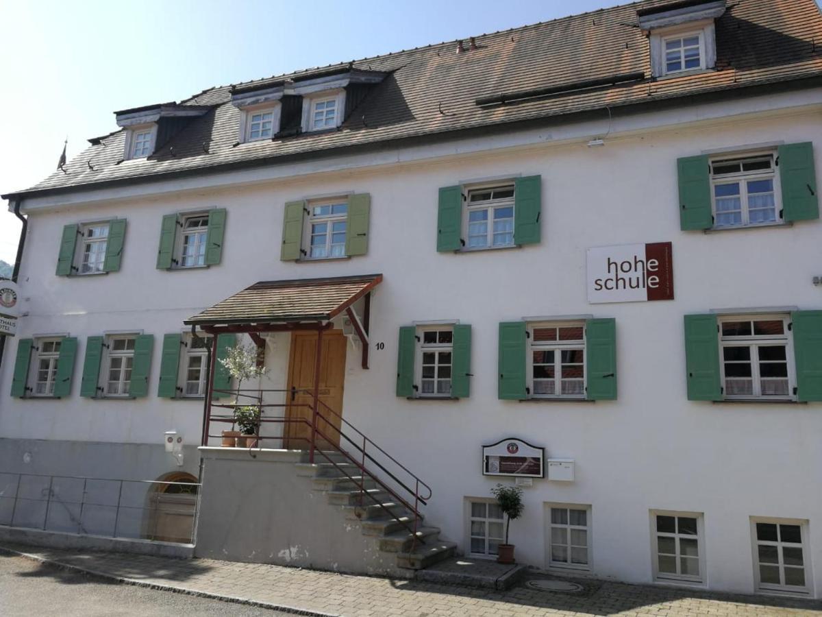 Hotel Hohe Schule Bad Ueberkingen Экстерьер фото
